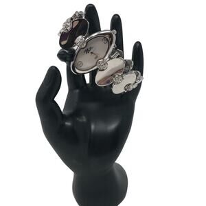 Nina Raye Quartz Petalled Bracelet Watch